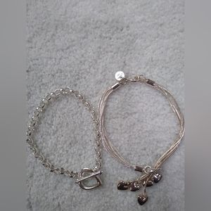 925 Sterling Silver pairing with India made silver bracelets